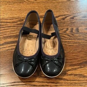 Elegant navy Dress Shoes with Bow